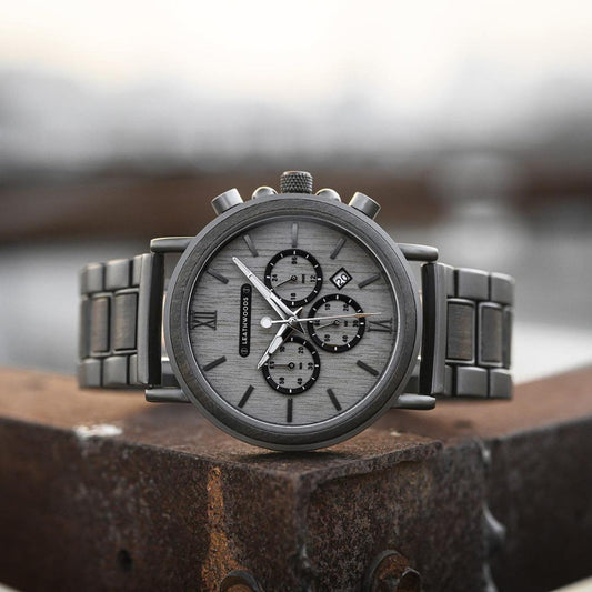 Gray Hawk - Wooden Watch