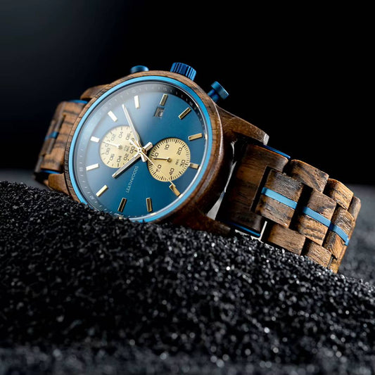 Blue Jay - Wooden Watch