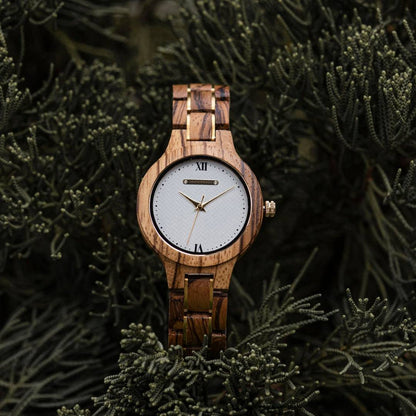 Zebra - Wooden Watch