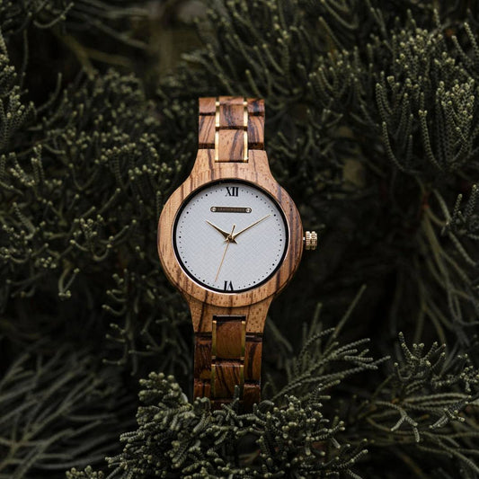 Zebra - Wooden Watch