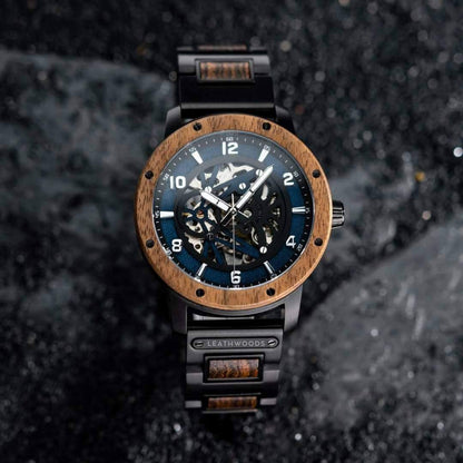 Skeleton X - Wooden Watch