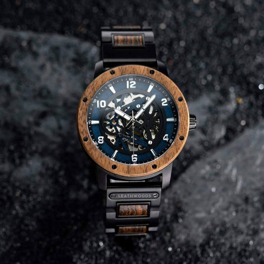 Skeleton X - Wooden Watch