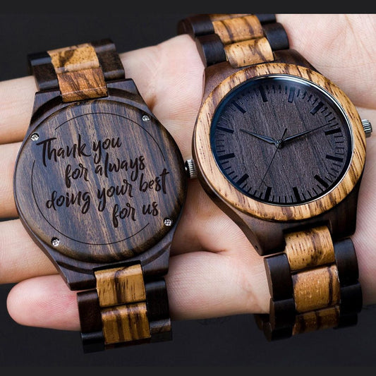 Autumn - Wooden Watch