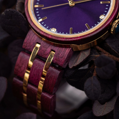 Velvet - Wooden Watch - LEATHWOODS