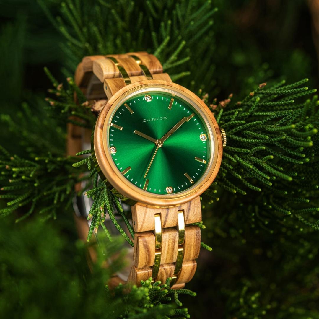 Fern - Wooden Watch - LEATHWOODS