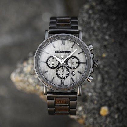 Gray Hawk - Wooden Watch