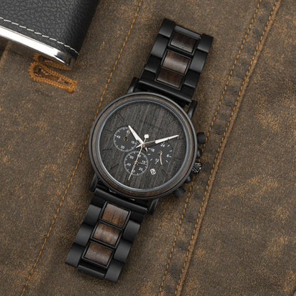 Fudge - Wooden Watch