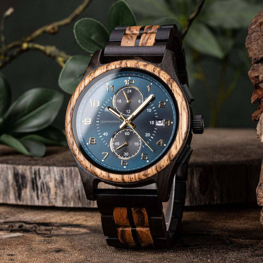 Raven - Wooden Watch - LEATHWOODS