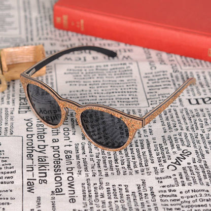Pebble - Wooden Sunglasses