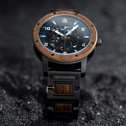 Skeleton X - Wooden Watch