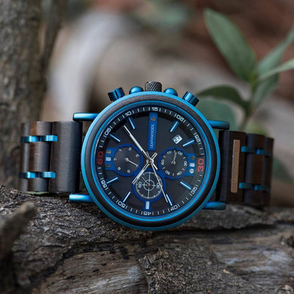 Azure - Wooden Watch
