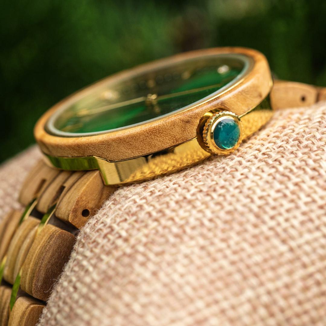 Fern - Wooden Watch - LEATHWOODS