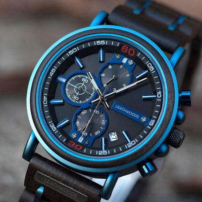Azure - Wooden Watch