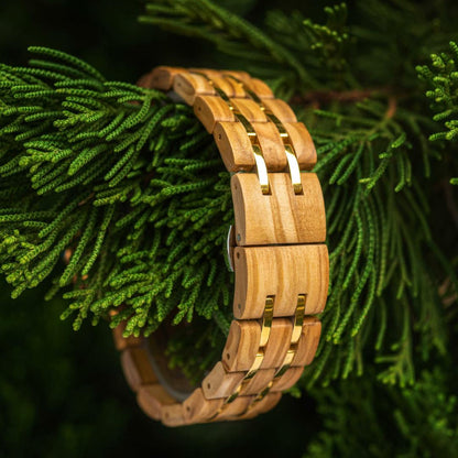 Fern - Wooden Watch - LEATHWOODS