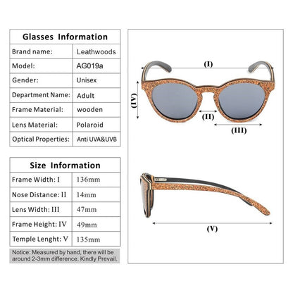 Pebble - Wooden Sunglasses