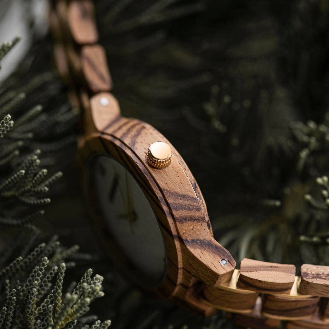 Zebra - Wooden Watch