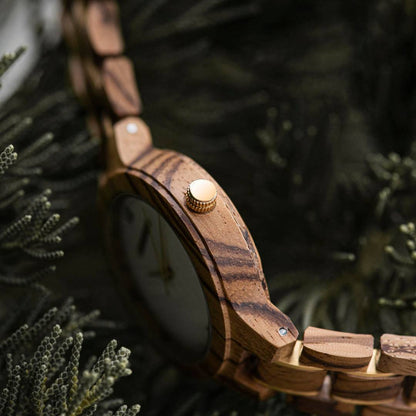 Zebra - Wooden Watch