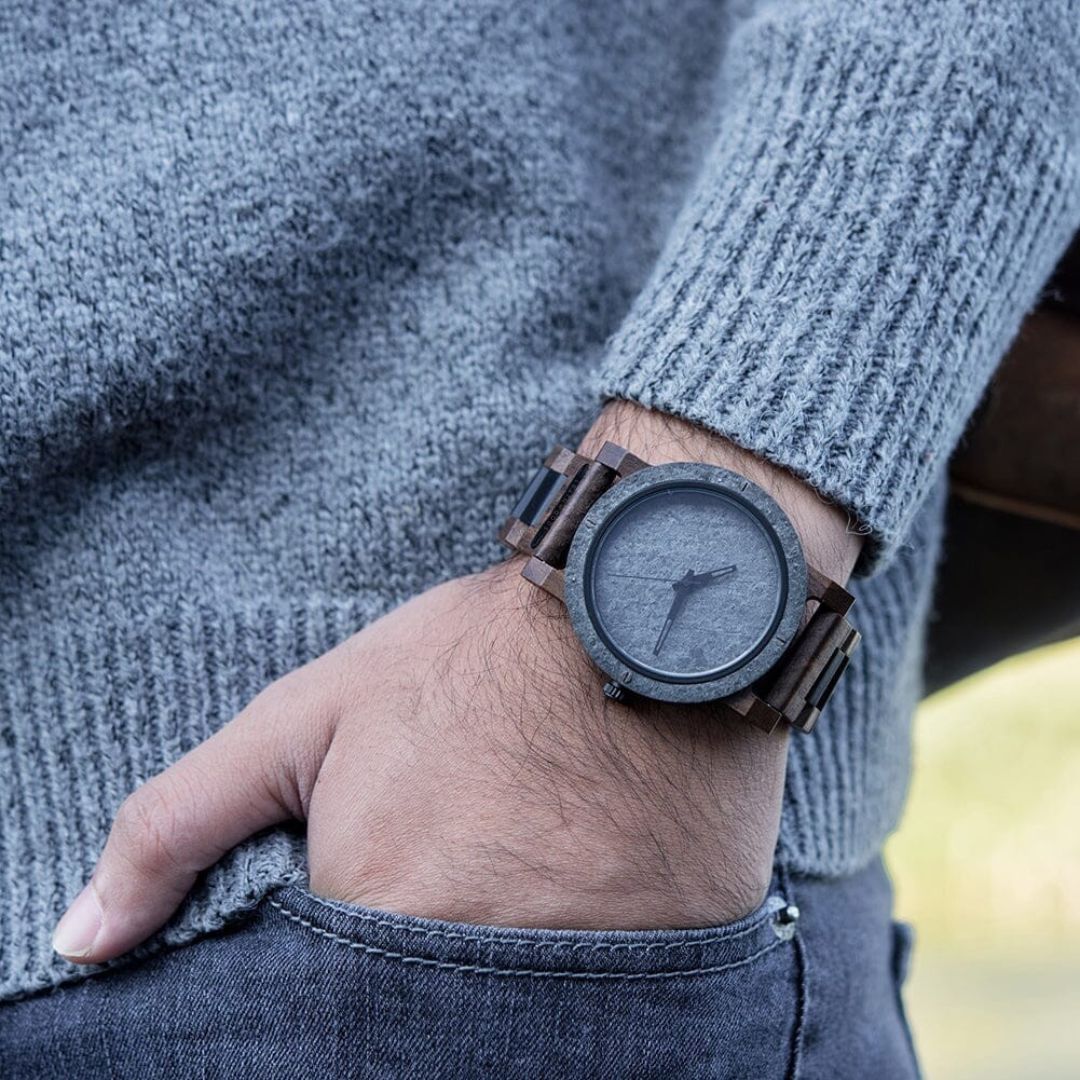 Rock - Wooden Watch