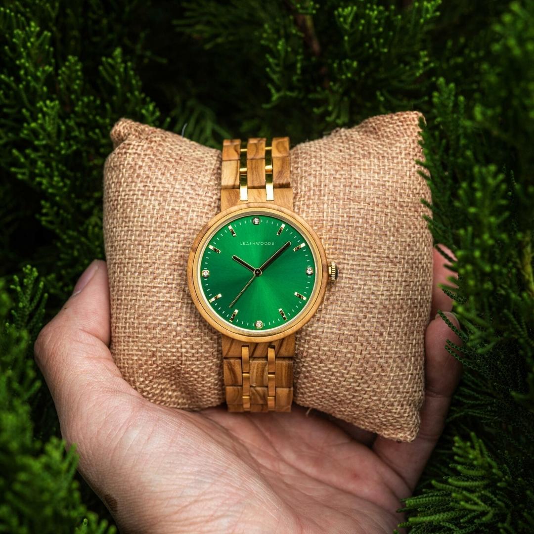 Fern - Wooden Watch - LEATHWOODS