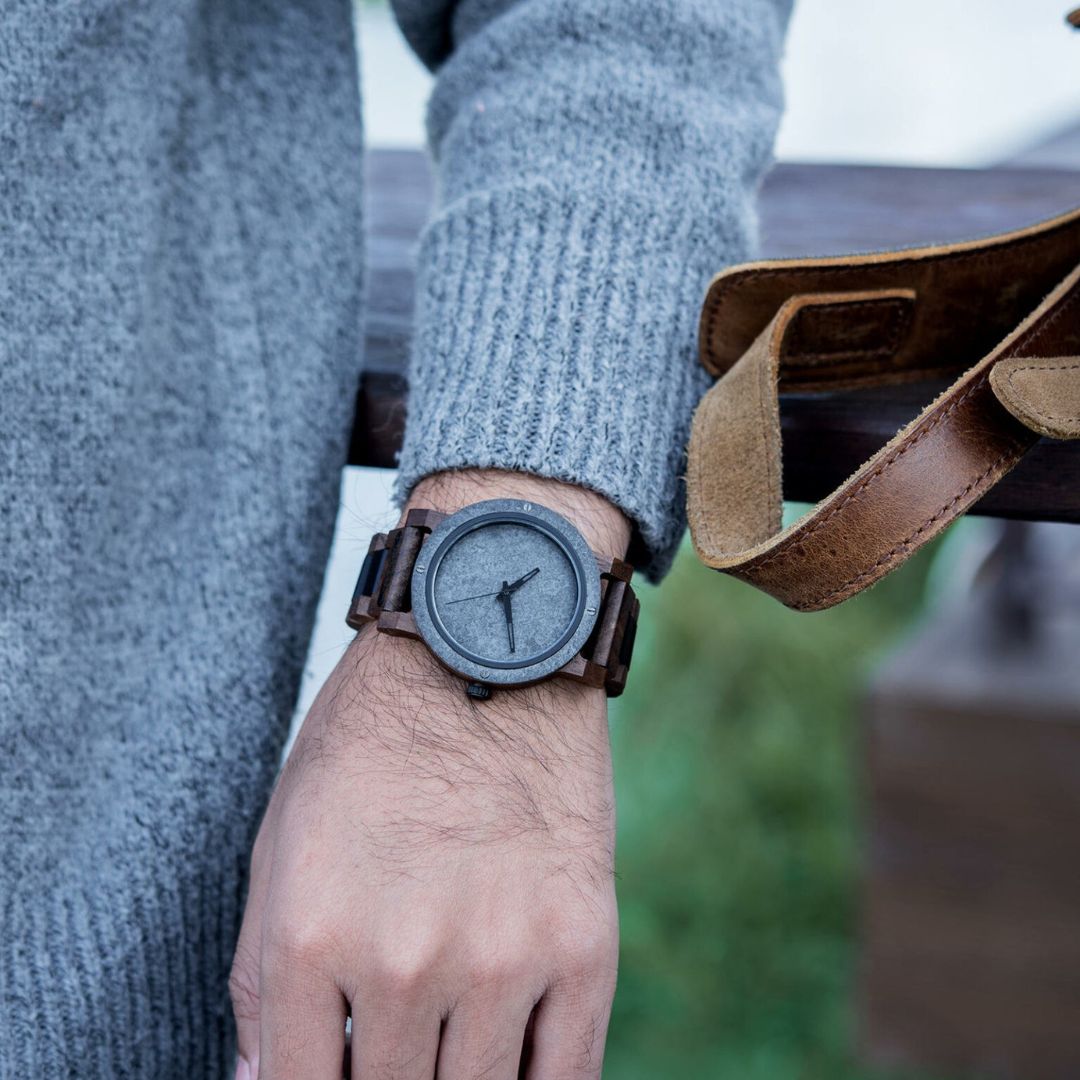 Rock - Wooden Watch