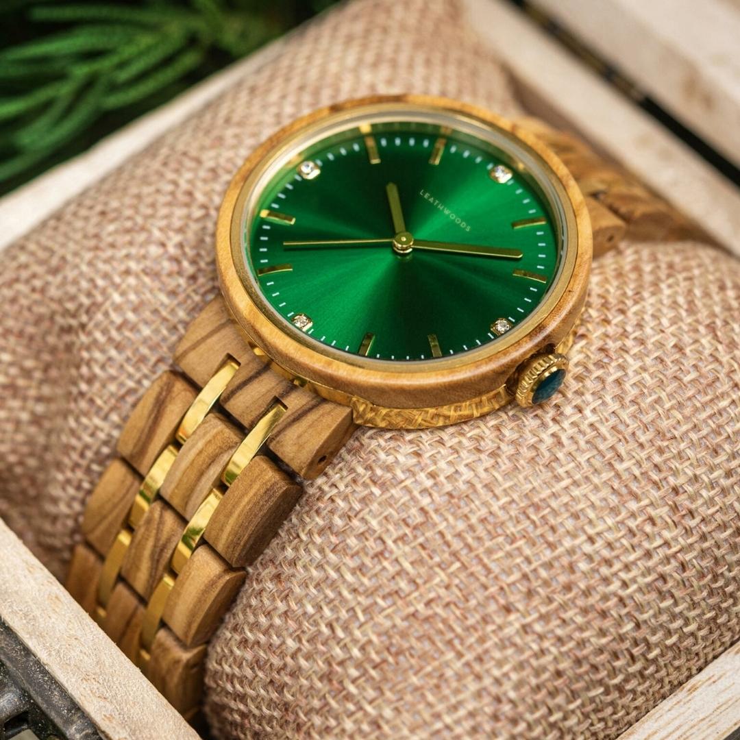 Fern - Wooden Watch - LEATHWOODS