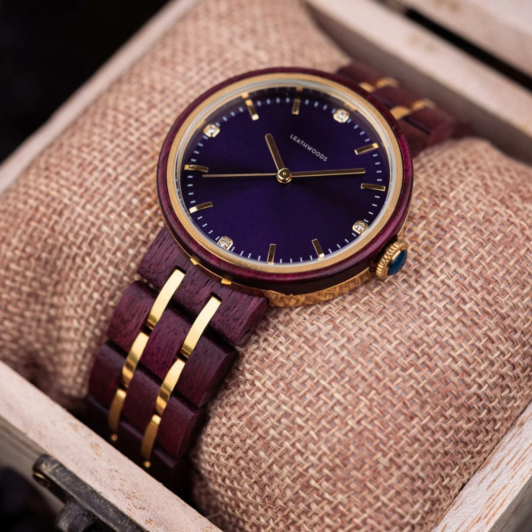 Velvet - Wooden Watch - LEATHWOODS