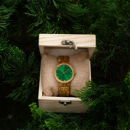 Fern - Wooden Watch - LEATHWOODS