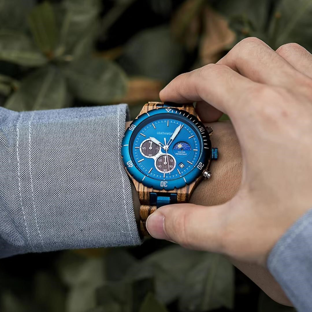 Neptune - Wooden Watch