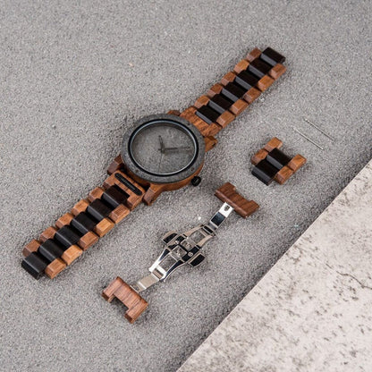 Rock - Wooden Watch