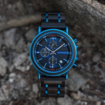 Azure - Wooden Watch