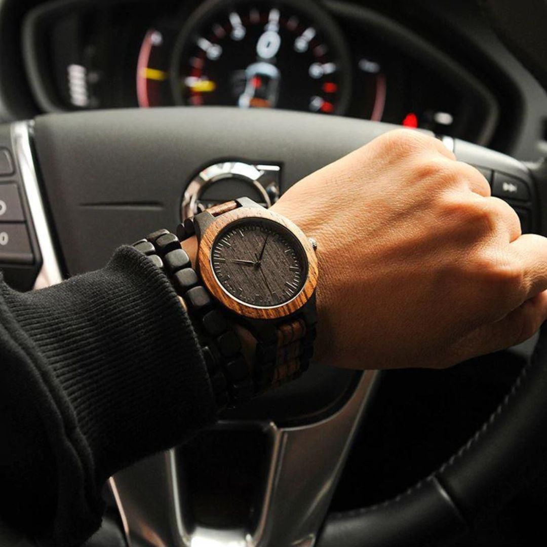 Autumn - Wooden Watch