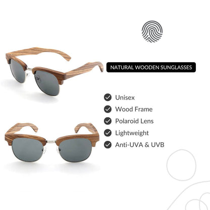 Safari - Wooden Sunglasses