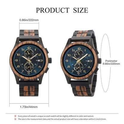 Raven - Wooden Watch