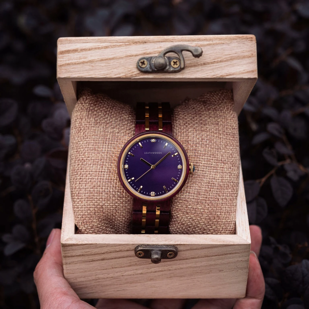 Velvet - Wooden Watch - LEATHWOODS