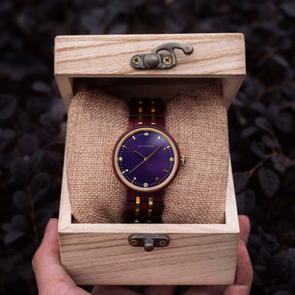 Velvet - Wooden Watch - LEATHWOODS