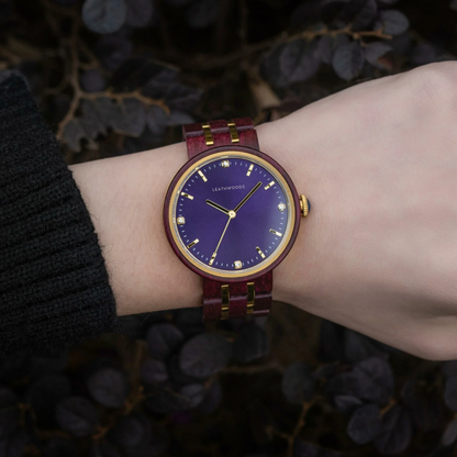 Velvet - Wooden Watch - LEATHWOODS