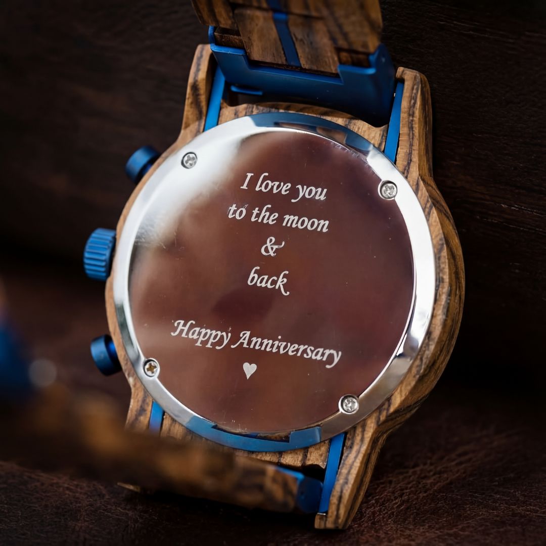 Blue Jay - Wooden Watch