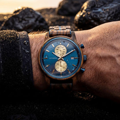 Blue Jay - Wooden Watch