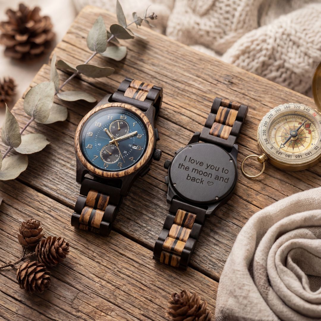 Raven - Wooden Watch